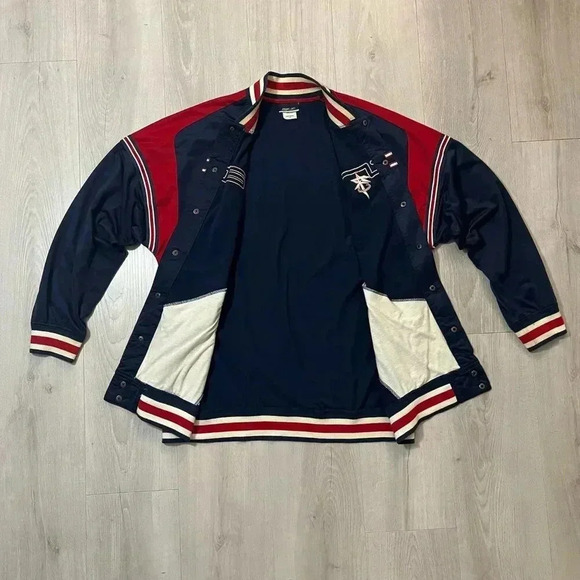 Vintage Reebok 90s ATR Above The Rim Iverson Hip Hop Basketball Warm-Up Jacket L - Picture 3 of 12